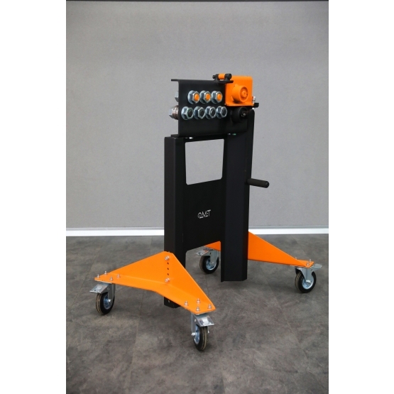 Prościarka PR6/8-7 rolkowa - manualna prościarka do drutu