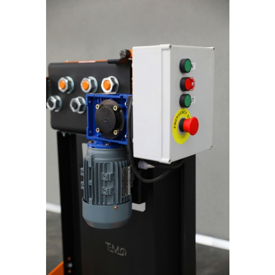 Prościarka elektryczna do drutu PRE 6/8-14 rolkowa